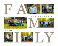 Family Portraits of The Andrew's